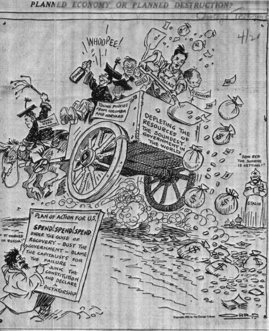 A 1934 cartoon relevant again today and re-posted as a reminder: